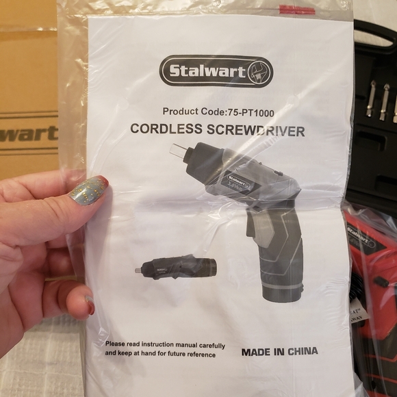 NIB STALWART cordless screwdriver - Picture 4 of 4